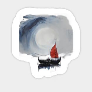 Sailing Boat Sticker